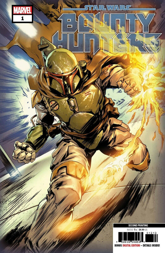 STAR WARS BOUNTY HUNTERS #1 2ND PRINT VARIANT