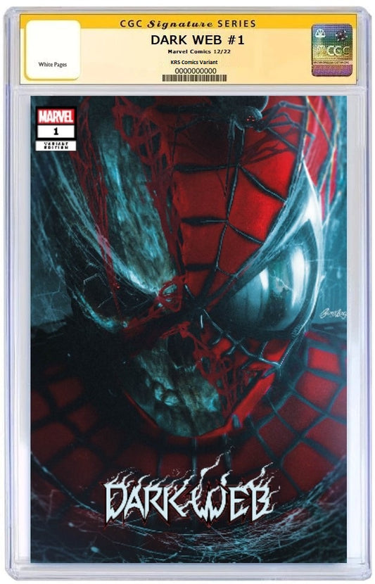 DARK WEB #1 BOSSLOGIC TRADE DRESS VARIANT LIMITED TO 1500 COPIES WITH NUMBERED COA CGC SS PREORDER
