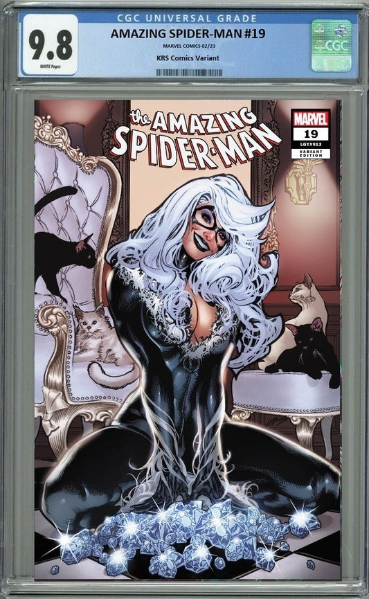 AMAZING SPIDER-MAN #19 PABLO VILLALOBOS VARIANT LIMITED TO 600 COPIES WITH NUMBERED COA CGC 9.8 PREORDER
