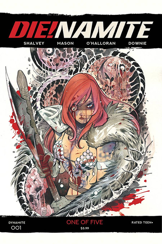 07/10/2020 DIE!NAMITE #1 1:20 MOMOKO RED SONJA ZOMBIE VARIANT