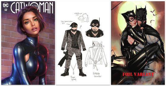 CATWOMAN #52 WILL JACK VARIANT LIMITED TO 800 COPIES WITH NUMBERED COA + 1:25 & 1:50 VARIANT