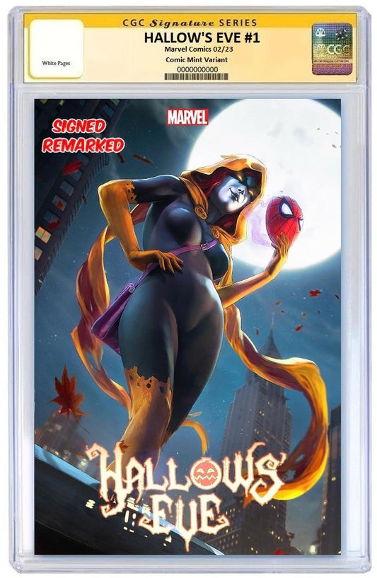 HALLOWS EVE #1 TIAGO DA SILVA VARIANT LIMITED TO 300 COPIES WITH NUMBERED COA CGC REMARK PREORDER