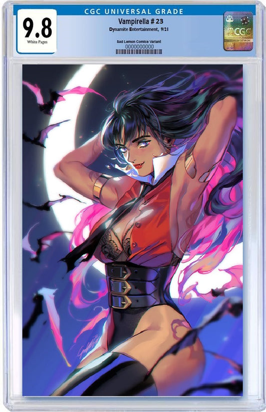 VAMPIRELLA #24 JUDY JONG VIRGIN VARIANT LIMITED TO 500 CGC 9.8 PREORDER