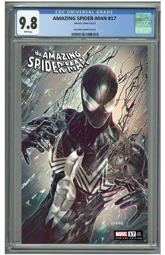 AMAZING SPIDER-MAN #17 JOHN GIANG VARIANT LIMITED TO 800 COPIES WITH NUMBERED COA CGC 9.8
