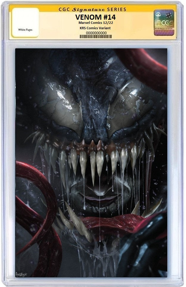 VENOM #14 BOSSLOGIC VIRGIN VARIANT LIMITED TO 600 COPIES WITH NUMBERED COA CGC SS PREORDER