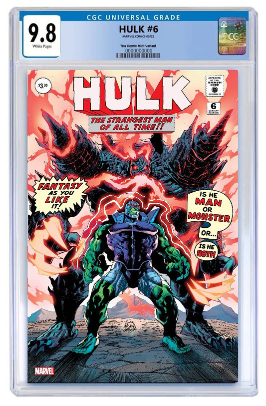 HULK #6 RYAN STEGMAN 'HULK #1' CLASSIC HOMAGE TRADE DRESS MEGACON VARIANT LIMITED TO 1000 COPIES CGC 9.8 PREORDER