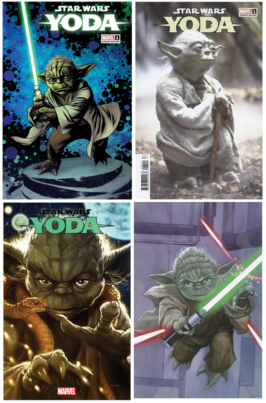 STAR WARS YODA #1 MIKE MCKONE VARIANT LIMITED TO 600 COPIES WITH NUMBERED COA + 1:10, 1:25 & 1:100 VARIANTS