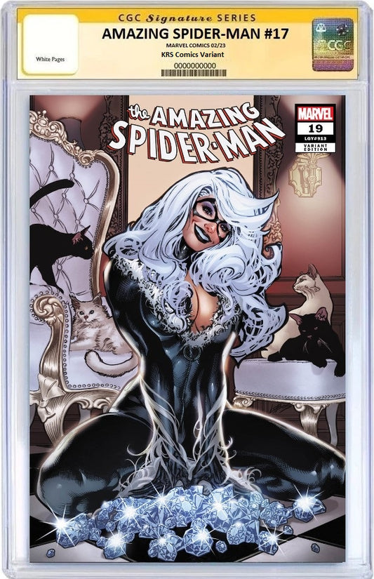 AMAZING SPIDER-MAN #19 PABLO VILLALOBOS VARIANT LIMITED TO 600 COPIES WITH NUMBERED COA CGC SS 9.8