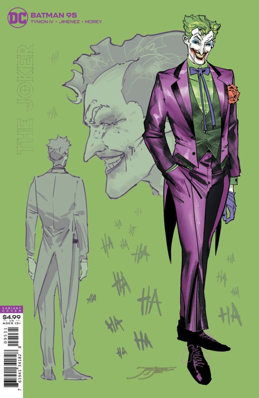 21/07/2020 BATMAN #95 1:25 JOKER VARIANT