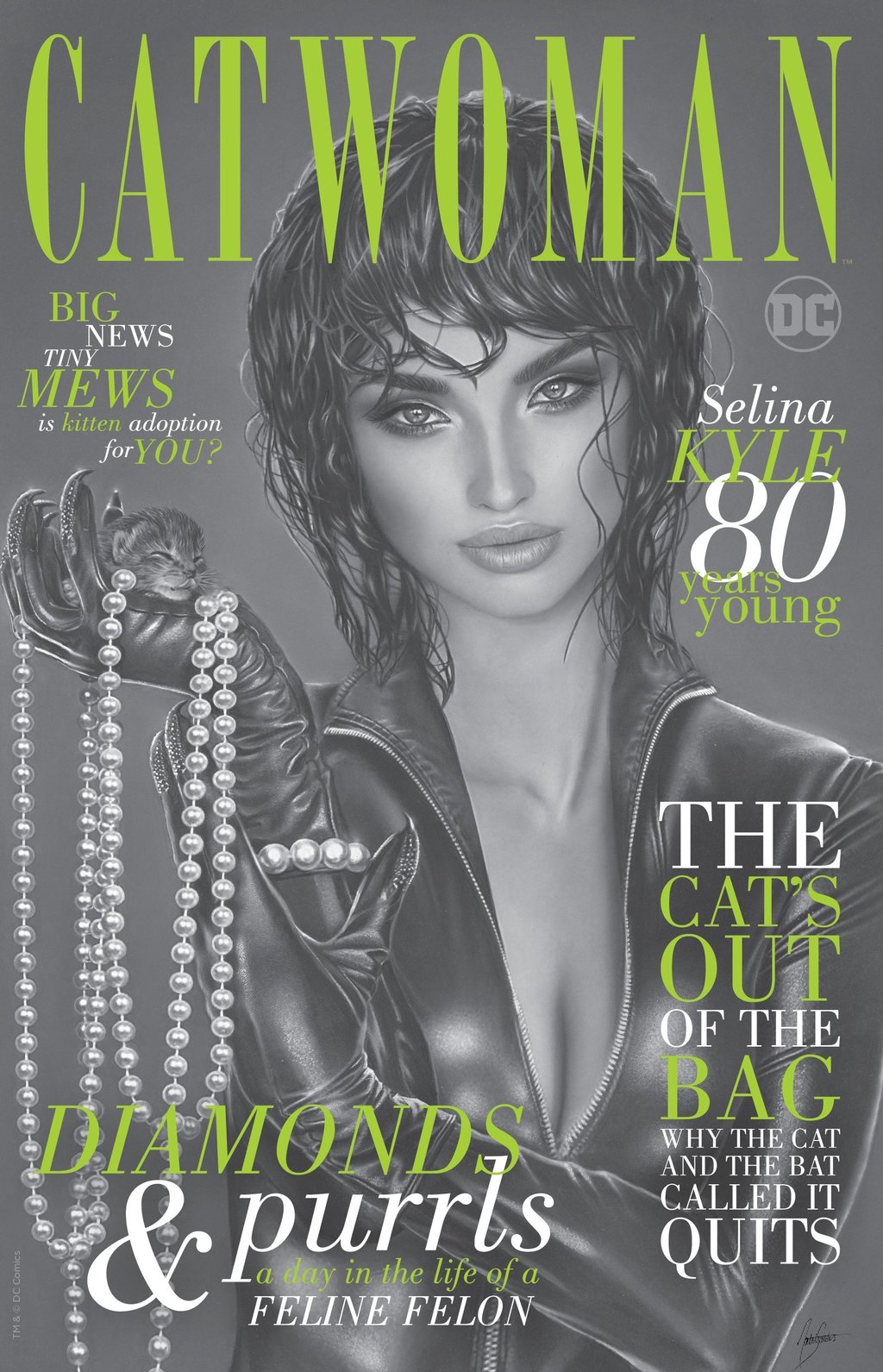 CATWOMAN 80TH ANNIVERSARY SPECIAL NATALI SANDERS SECRET VARIANT