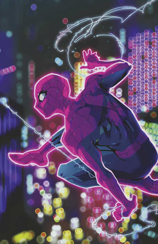 AMAZING SPIDER-MAN #1 (2022) 1:500 ROSE BESCH VIRGIN VARIANT