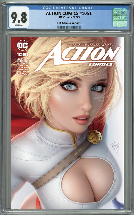 ACTION COMICS #1051 WARREN LOUW TRADE DRESS VARIANT LIMITED TO 3000 CGC 9.8