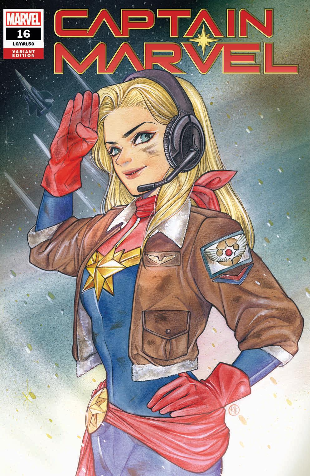 CAPTAIN MARVEL #16 PEACH MOMOKO THANK YOU VARIANT