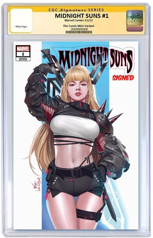 MIDNIGHT SUNS #1 INHYUK LEE VARIANT LIMITED TO 800 COPIES WITH NUMBERED COA CGC SS PREORDER