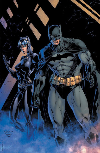 BATMAN CATWOMAN #1 SCOTT WILLIAMS & JIM LEE TRADE DRESS/MINIMAL TRADE SKETCH/VIRGIN VARIANT SET