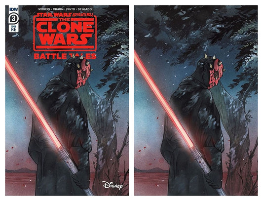 STAR WARS ADVENTURES CLONE WARS #3 PEACH MOMOKO TRADE/VIRGIN VARIANT SET LIMITED TO 500 SETS