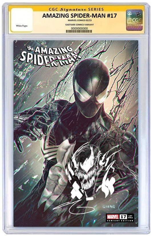 AMAZING SPIDER-MAN #17 JOHN GIANG VARIANT LIMITED TO 800 COPIES WITH NUMBERED COA CGC REMARK PREORDER