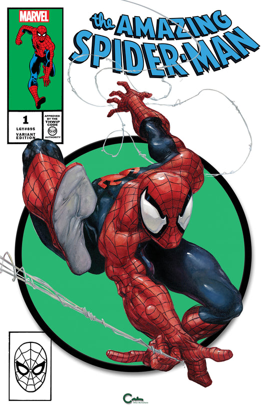 AMAZING SPIDER-MAN #1 (2022) CLAYTON CRAIN ASM 301 HOMAGE MEGACON VARIANT