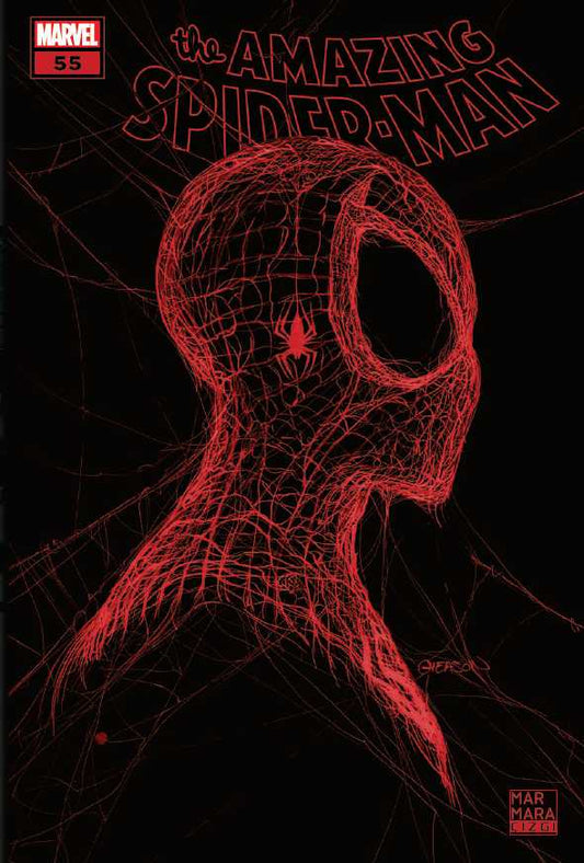 AMAZING SPIDER-MAN #55 PATRICK GLEASON RARE TURKISH WEBHEAD RED VARIANT LIMITED TO 600 COPIES