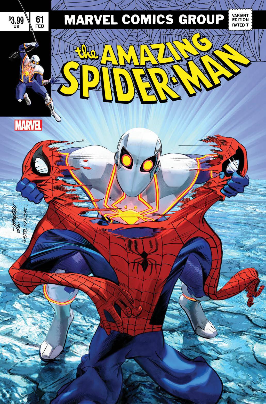 AMAZING SPIDER-MAN #61 MIKE MAYHEW ASM 238 HOMAGE VARIANT LIMITED TO 800 WITH NUMBERED COA