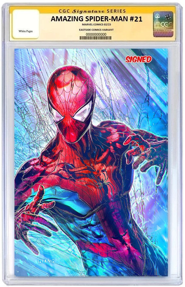 AMAZING SPIDER-MAN #21 JOHN GIANG MEGACON VIRGIN VARIANT LIMITED TO 1000 COPIES - RAW & CGC OPTIONS
