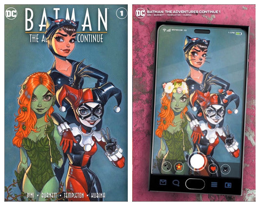 BATMAN THE ADVENTURES CONTINUE #1 CHRISSIE ZULLO VARIANTS