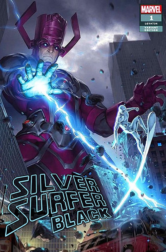 SILVER SURFER BLACK #1 JUNGGEUN YOON TRADE DRESS VARIANT LIMITED TO 3000