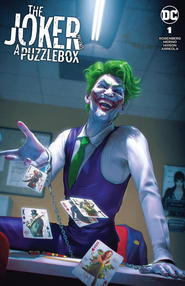 JOKER PRESENTS A PUZZLEBOX #1 TIAGO DA SILVA VARIANT LIMITED TO 800 COPIES WITH NUMBERED COA