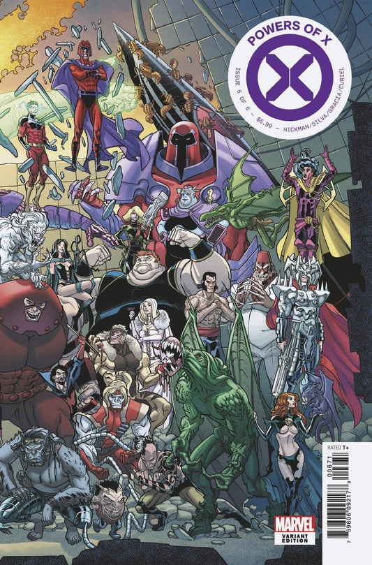 POWERS OF X #6 (OF 6) GARRON CONNECTING VARIANT