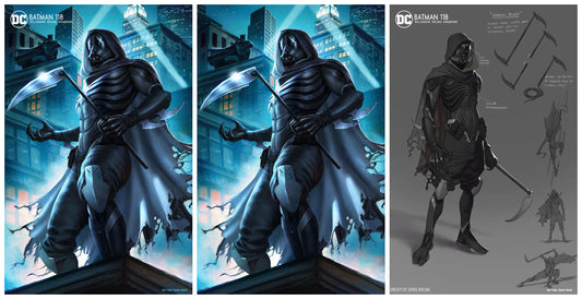 BATMAN #118 ABYSS SUN KHAMUNAKI TRADE/MINIMAL VARIANT SET & JORGE MOLINA DESIGN VARIANT