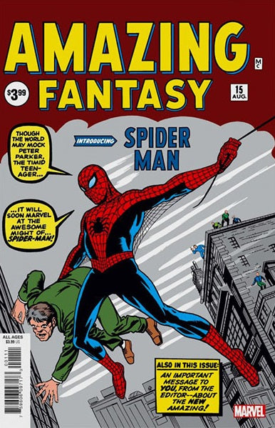 AMAZING FANTASY #15 FACSIMILE EDITION