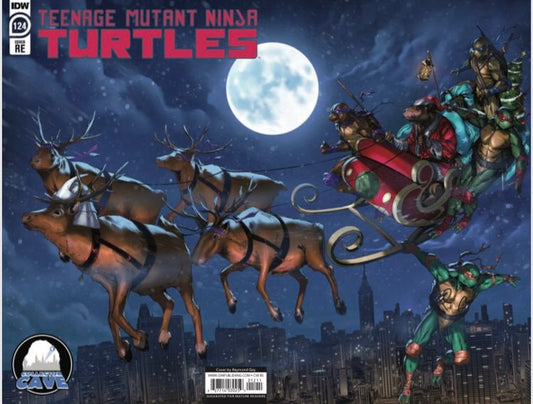 TMNT #124 RAYMOND GAY XMAS WRAPAROUND VARIANT LIMITED TO 800