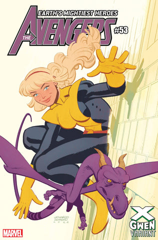 09/02/2022 AVENGERS #53 ROMERO X-GWEN VARIANT- 1ST RED PANTHER SUIT