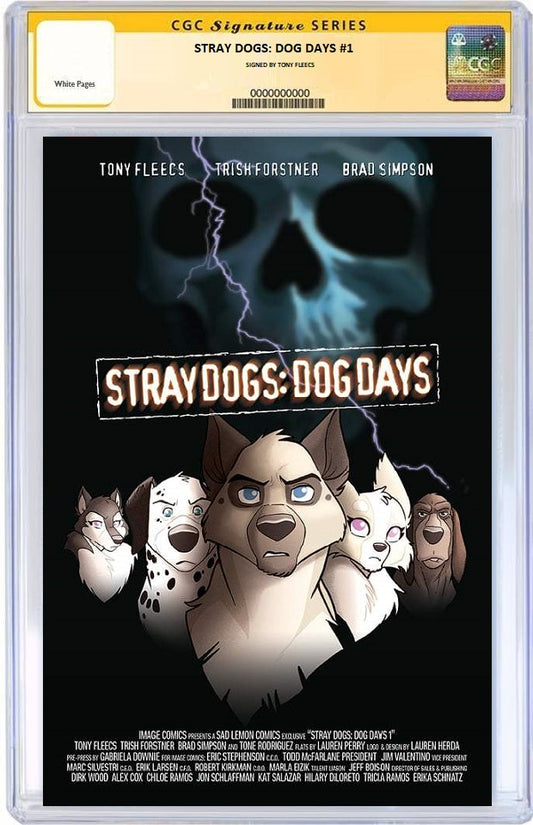 STRAY DOGS: DOG DAYS #1 FLEECS & FORSTNER FINAL DESTINATION HOMAGE LIMITED TO 750 COPIES CGC SS PREORDER