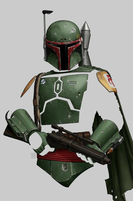 STAR WARS WAR BOUNTY HUNTERS #4 JOHN TYLER CHRISTOPHER 2ND PRINT NEGATIVE VARIANT