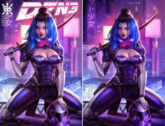 DFN 3 SUN KHAMUNAKI ASHCAN TRADE/VIRGIN VARIANT SET LIMITED TO 250 SETS