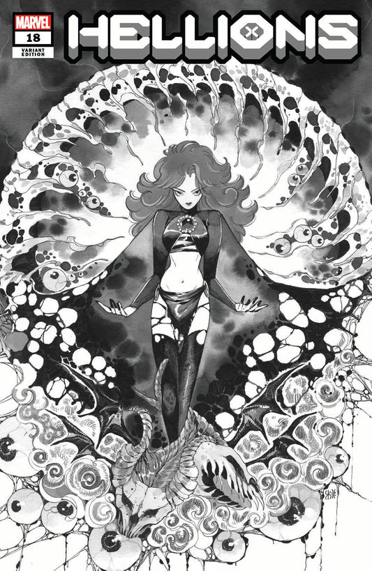 HELLIONS #18 UK EXCLUSIVE MOMOKO B&W VARIANT LIMITED TO 2500 COPIES