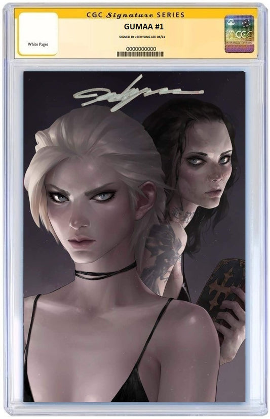 GUMAA : THE BEGINNING OF HER #1 JEEHYUNG LEE VIRGIN VARIANT CGC SS PREORDER