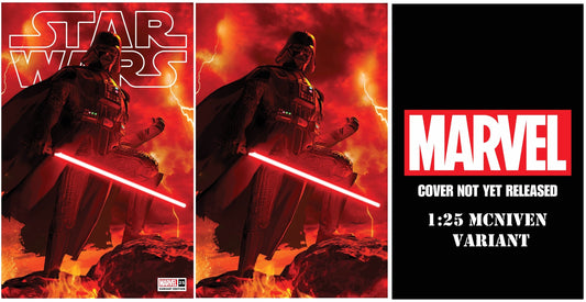 STAR WARS #25 MIKE MAYHEW TRADE/VIRGIN VARIANT SET LIMITED TO 1000 SETS & 1:25 MCNIVEN VARIANT