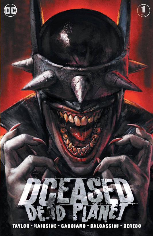 DCEASED DEAD PLANET #1 IAN MACDONALD BATMAN WHO LAUGHS VARIANT