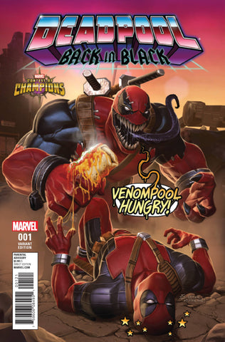 DEADPOOL: BACK IN BLACK #1 1:10 CONTEST OF CHAMPIONS VARIANT