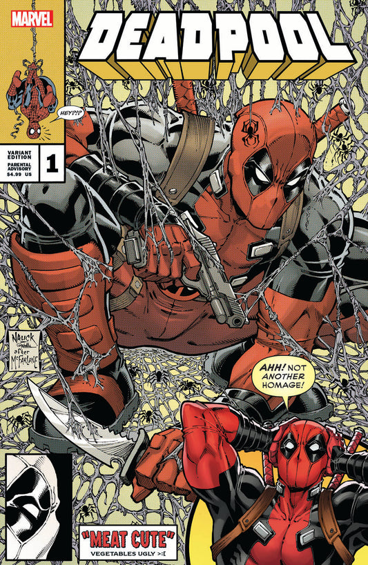DEADPOOL #1 TODD NAUCK TRADE DRESS VARIANT LIMITED TO 1200 COPIES WITH NUMBERED COA
