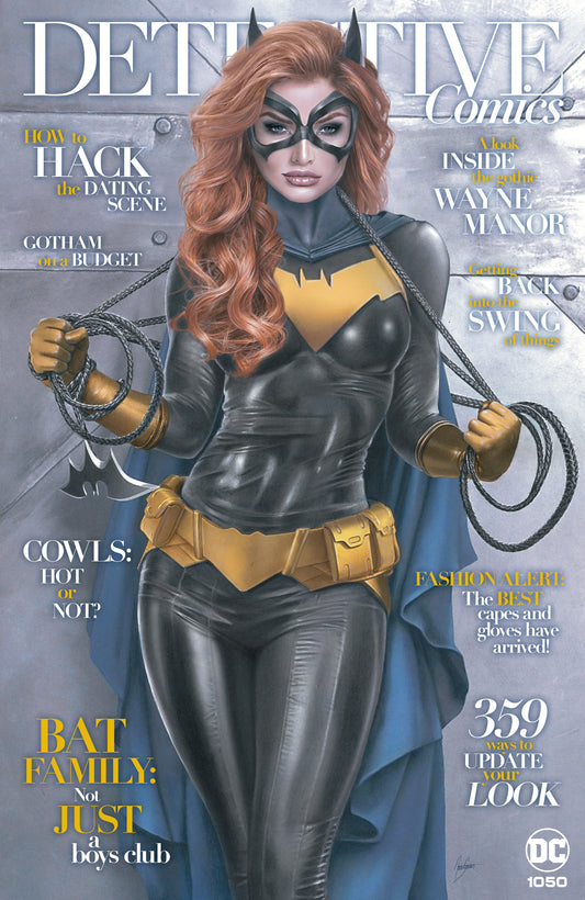 DETECTIVE COMICS #1050 NATALI SANDERS MAGAZINE HOMAGE VARIANT LIMITED TO 3000