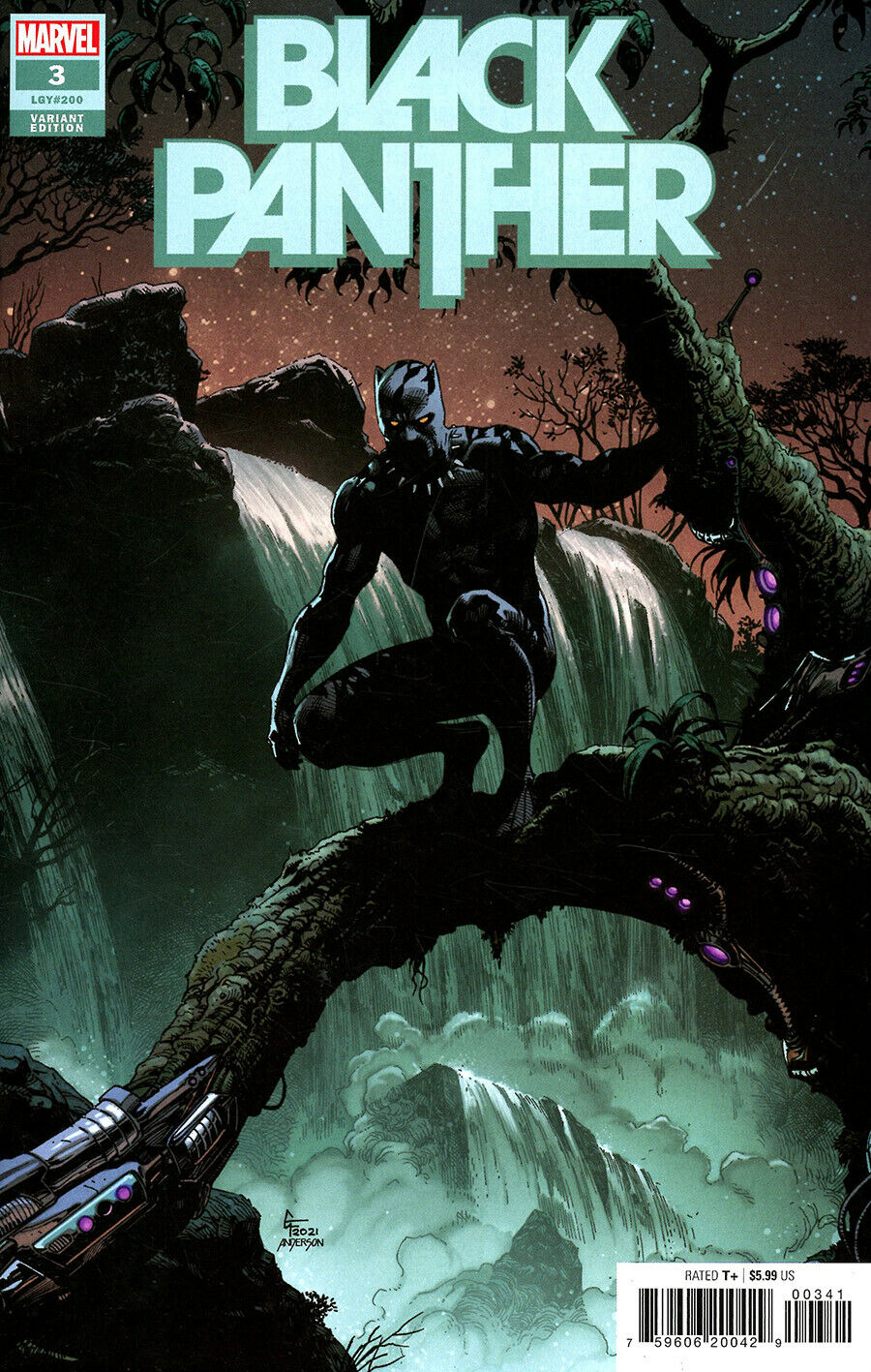 BLACK PANTHER #3 GARY FRANK VARIANT 1ST APP TOSIN ODUYE