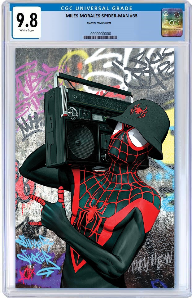 MILES MORALES: SPIDER-MAN #35 MIKE MAYHEW VIRGIN VARIANT LIMITED TO 1000 COPIES CGC 9.8 PREORDER