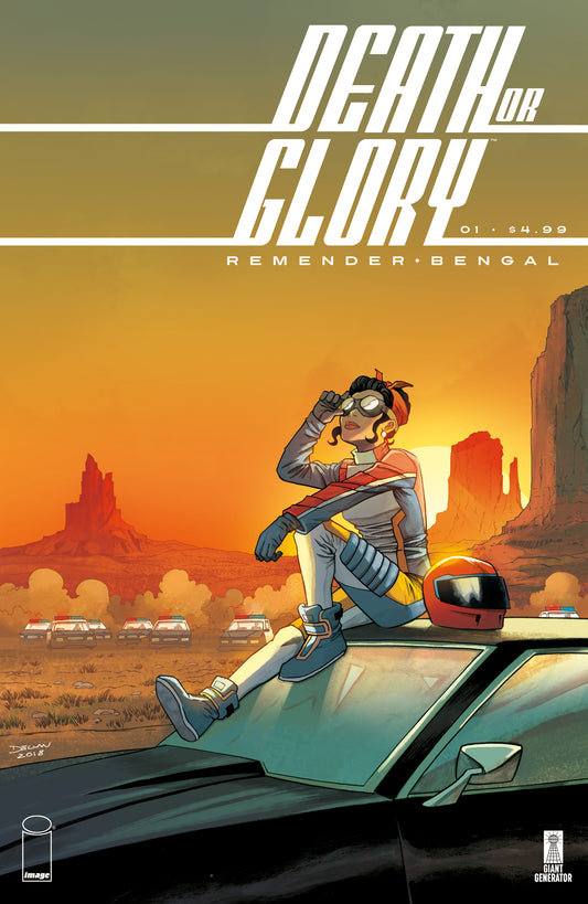 DEATH OR GLORY #1 (RICK REMENDER) DECLAN SHALVEY VARIANT LIMITED TO 500 COPIES