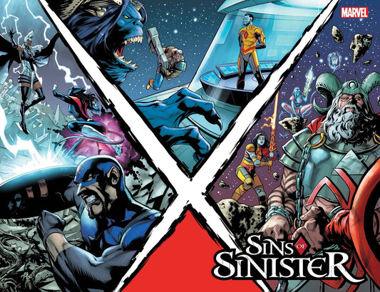 SINS OF SINISTER #1 1:25 GEOFF SHAW WRAPAROUND VARIANT
