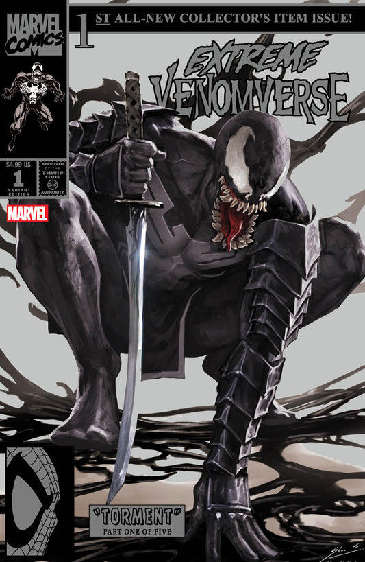 EXTREME VENOMVERSE #1 SKAN SRISUWAN HOMAGE VARIANT LIMITED TO 500 COPIES WITH NUMBERED COA
