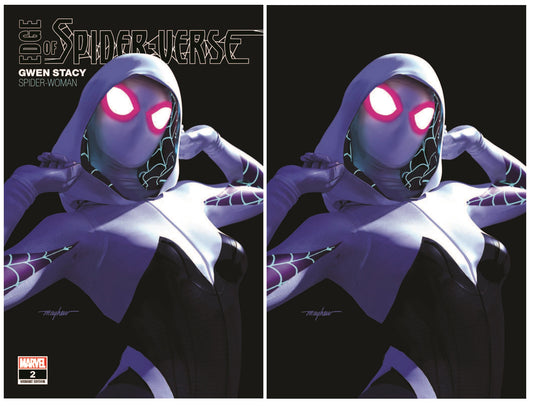 EDGE OF SPIDER-VERSE #2 FACSIMILE EDITION MIKE MAYHEW TRADE/VIRGIN VARIANT SET LIMITED TO 1000 SETS