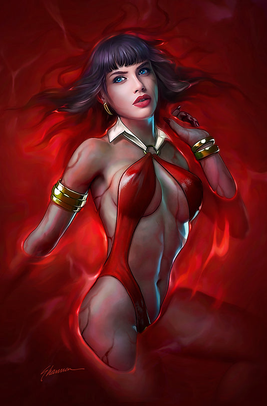 VAMPIRELLA #1 SHANNON MAER VIRGIN VARIANT LIMITED TO 500 COPIES